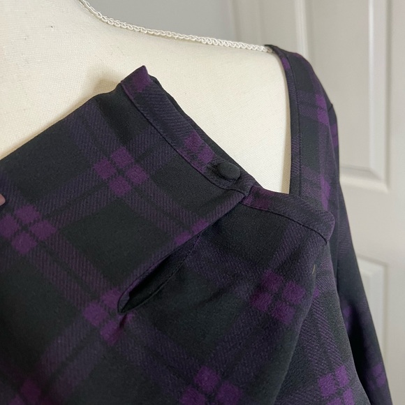 Torrid plaid skater dress - Picture 6 of 8